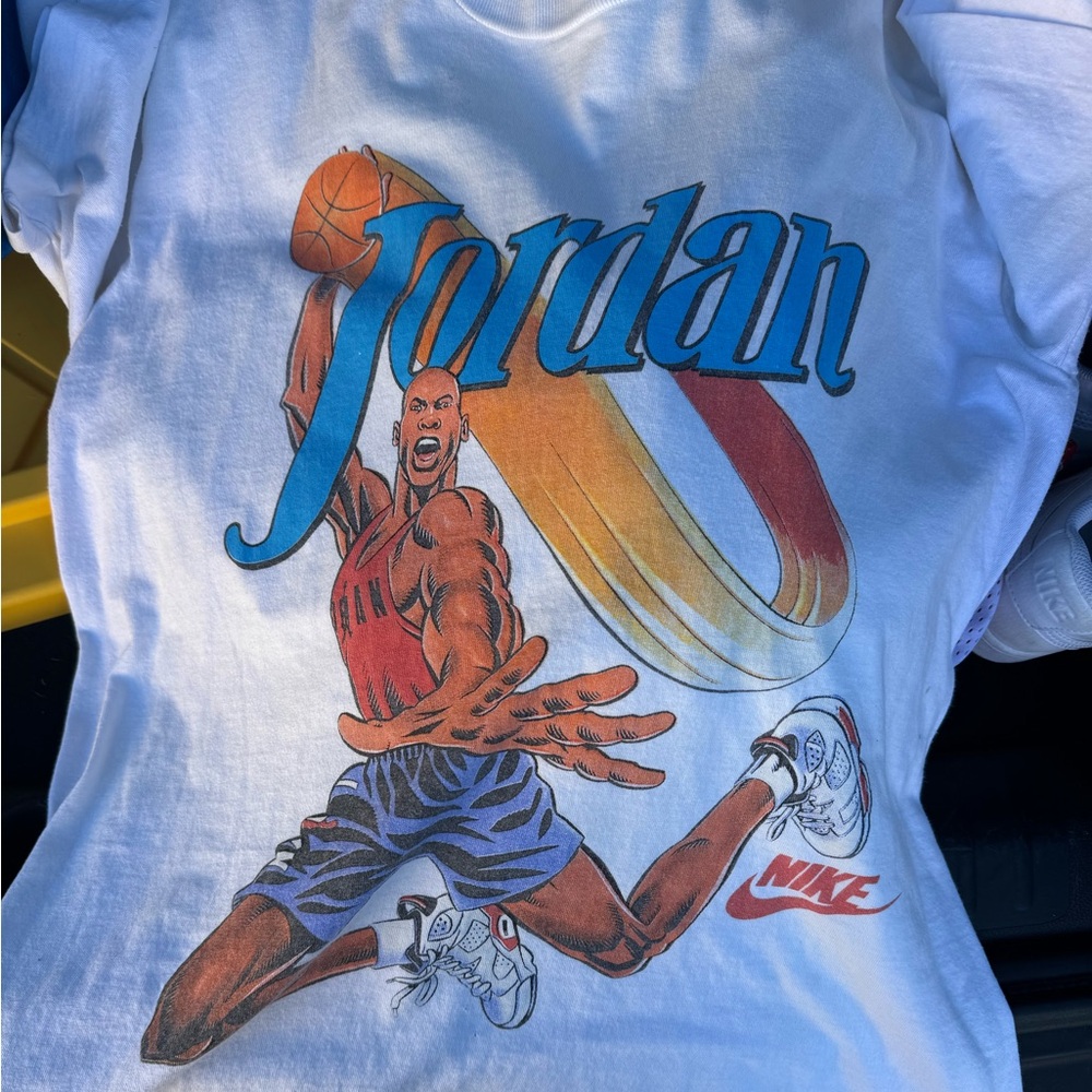 Jordan 6s original Nike vintage t - shirt
